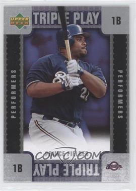 2007 Upper Deck - Triple Play Performers #TP-PF.1 - Prince Fielder (Scratch Off)