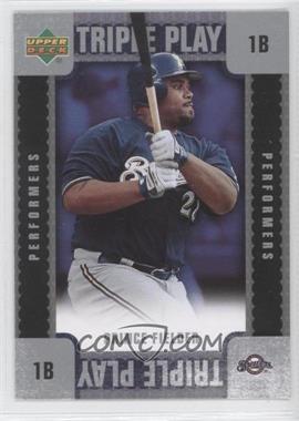 2007 Upper Deck - Triple Play Performers #TP-PF.1 - Prince Fielder (Scratch Off)