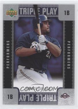 2007 Upper Deck - Triple Play Performers #TP-PF.1 - Prince Fielder (Scratch Off)