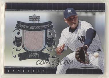 2007 Upper Deck - UD Game Materials #UD-DJ.1 - Derek Jeter (Fielding)