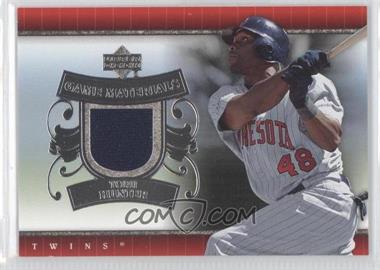 2007 Upper Deck - UD Game Materials #UD-HU - Torii Hunter