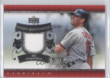 2007 Upper Deck - UD Game Materials #UD-JE - Jim Edmonds