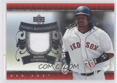 2007 Upper Deck - UD Game Materials #UD-MR.2 - Manny Ramirez (White Jersey)