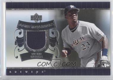 2007 Upper Deck - UD Game Materials #UD-RW - Rickie Weeks