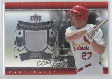 2007 Upper Deck - UD Game Materials #UD-SR.2 - Scott Rolen (White Jersey)