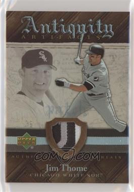 2007 Upper Deck Artifacts - Antiquity Artifacts - Patch #AA-JT - Jim Thome /50