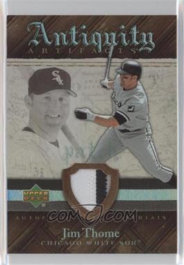 2007 Upper Deck Artifacts - Antiquity Artifacts - Patch #AA-JT - Jim Thome /50