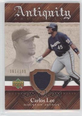 2007 Upper Deck Artifacts - Antiquity Artifacts #AA-CL - Carlos Lee /199