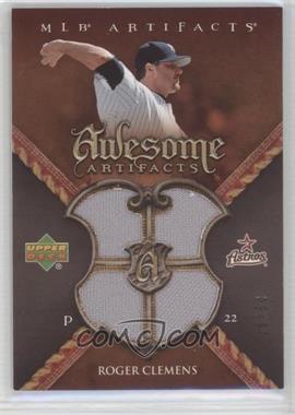 2007 Upper Deck Artifacts - Awesome Artifacts #AW-RO - Roger Clemens /50