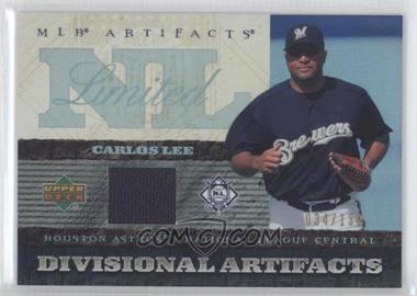 2007 Upper Deck Artifacts - Divisional Artifacts - Limited Edition #DA-CL - Carlos Lee /130