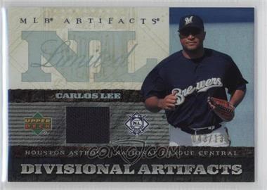 2007 Upper Deck Artifacts - Divisional Artifacts - Limited Edition #DA-CL - Carlos Lee /130