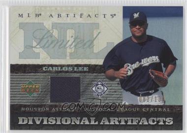 2007 Upper Deck Artifacts - Divisional Artifacts - Limited Edition #DA-CL - Carlos Lee /130