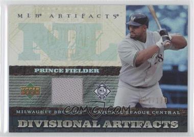 2007 Upper Deck Artifacts - Divisional Artifacts - Limited Edition #DA-PF - Prince Fielder /130