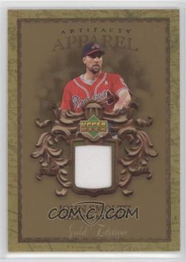 2007 Upper Deck Artifacts - MLB Apparel - Gold Edition #MLB-SM - John Smoltz [EX to NM]