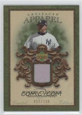 2007 Upper Deck Artifacts - MLB Apparel - Limited Edition #MLB-RC - Roger Clemens /130