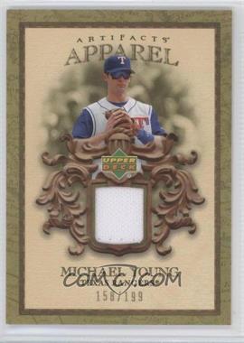 2007 Upper Deck Artifacts - MLB Apparel #MLB-MY - Michael Young /199