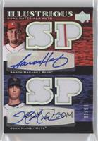 Aaron Harang, John Maine #/50