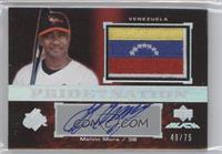 Melvin Mora #/75