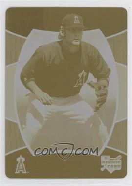 2007 Upper Deck Elements - [Base] - Printing Plate Yellow #161 - Brandon Wood /1