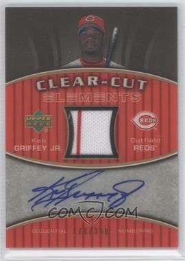 2007 Upper Deck Elements - Clear-Cut Elements #CCE-GR - Ken Griffey Jr. /350