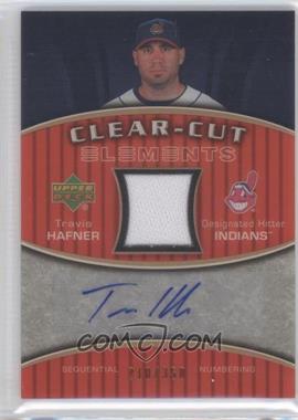 2007 Upper Deck Elements - Clear-Cut Elements #CCE-TH - Travis Hafner /350