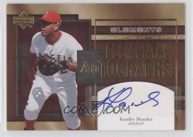 2007 Upper Deck Elements - Elemental Autographs #AU-KM - Kendrys Morales