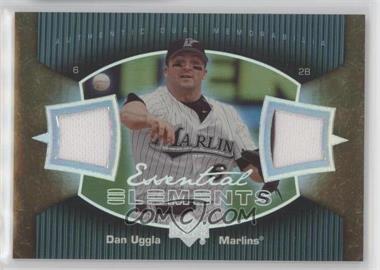 2007 Upper Deck Elements - Essential Elements Dual Memorabilia #EE-DU - Dan Uggla