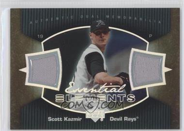 2007 Upper Deck Elements - Essential Elements Dual Memorabilia #EE-SK - Scott Kazmir