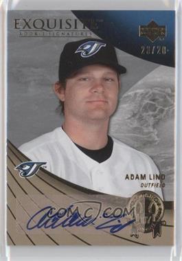 2007 Upper Deck Exquisite Rookie Signatures - All Rookie Team #ART-AL - Adam Lind /20