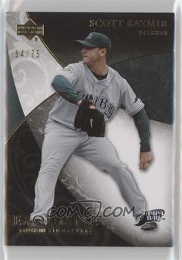 2007 Upper Deck Exquisite Rookie Signatures - [Base] - Gold #53 - Scott Kazmir /75