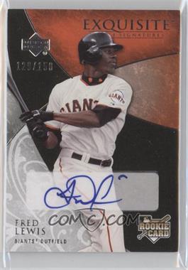 2007 Upper Deck Exquisite Rookie Signatures - [Base] #164 - Fred Lewis /150