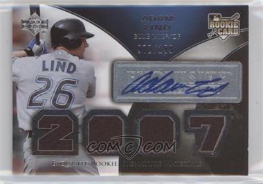 2007 Upper Deck Exquisite Rookie Signatures - [Base] #190 - Adam Lind /199