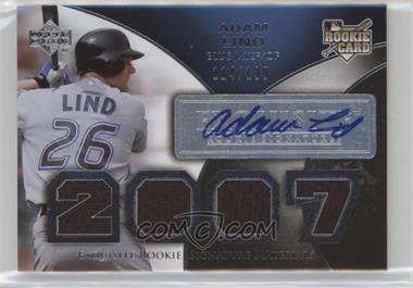 2007 Upper Deck Exquisite Rookie Signatures - [Base] #190 - Adam Lind /199