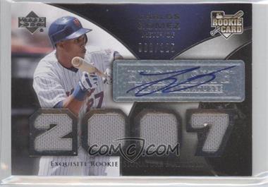 2007 Upper Deck Exquisite Rookie Signatures - [Base] #193 - Carlos Gomez /125