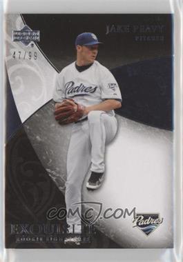 2007 Upper Deck Exquisite Rookie Signatures - [Base] #26 - Jake Peavy /99