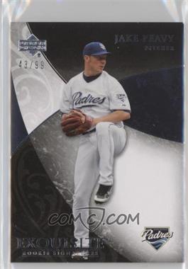 2007 Upper Deck Exquisite Rookie Signatures - [Base] #26 - Jake Peavy /99