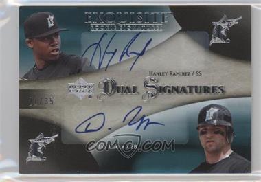 2007 Upper Deck Exquisite Rookie Signatures - Dual Signatures #EDS-RU - Hanley Ramirez, Dan Uggla /35