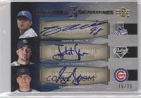 Joakim Soria, Justin Hampson, Sean Gallagher #/35