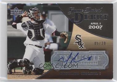 2007 Upper Deck Exquisite Rookie Signatures - Game Dated Debut #GDD-GM - Gustavo Molina /20