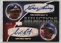 Yunel Escobar, Alexi Casilla #/10