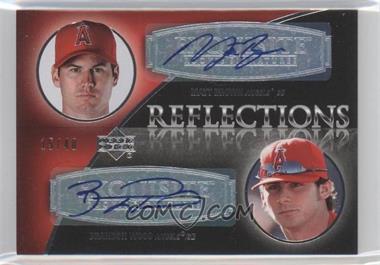 2007 Upper Deck Exquisite Rookie Signatures - Reflections #REF-BW - Matthew Brown, Brandon Wood /40