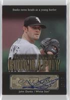 John Danks [Noted] #/15