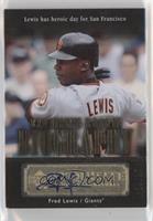 Fred Lewis #/15