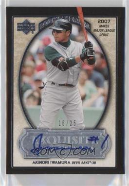 2007 Upper Deck Exquisite Rookie Signatures - Rookie Heroes - Autographs #RH-AI1 - Akinori Iwamura /25