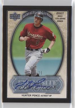 2007 Upper Deck Exquisite Rookie Signatures - Rookie Heroes - Autographs #RH-HP4 - Hunter Pence /25
