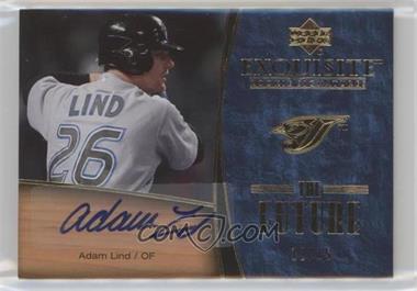 2007 Upper Deck Exquisite Rookie Signatures - The Future - Gold #TF-AL - Adam Lind /15