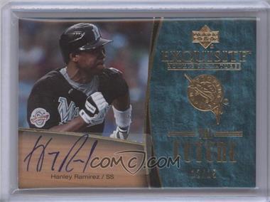 2007 Upper Deck Exquisite Rookie Signatures - The Future - Gold #TF-HR - Hanley Ramirez /15