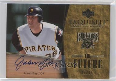 2007 Upper Deck Exquisite Rookie Signatures - The Future - Gold #TF-JB - Jason Bay /15