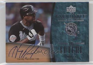 2007 Upper Deck Exquisite Rookie Signatures - The Future #TF-HR - Hanley Ramirez /20