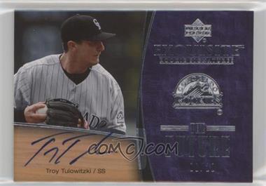 2007 Upper Deck Exquisite Rookie Signatures - The Future #TF-TT - Troy Tulowitzki /20